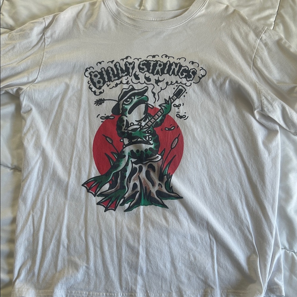 Graphic Long Sleeve T-Shirt Billy Strings Frog Design
